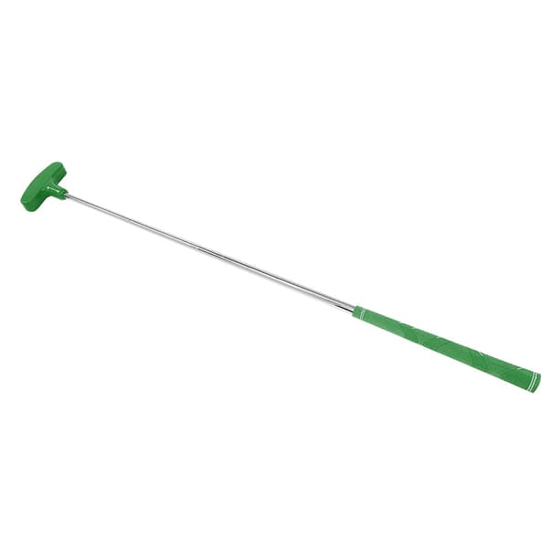 24 tommer Mini Golf Puttere til Børn med Gummihoved og Stålskaft (Grøn)