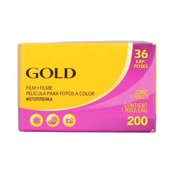 Gold 200 Färgnegativfilm Professionell ISO 200 36 Exponeringar 35mm Film för Kodakkameror