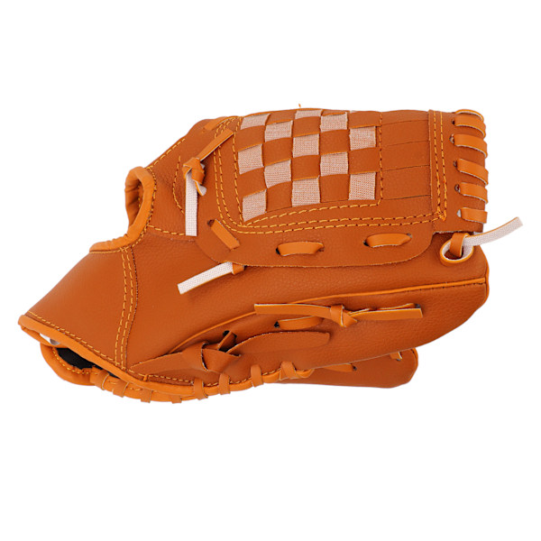 Sport Baseballhansker PVC Brun Baseball Pitcher Mitt for Barn Voksne Trening Utendørs 11.5in