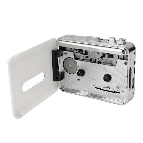 Kasettisolmi Retro USB -kasetit nauhoista MP3-muuntimeen Kannettava taskukasettisolmi kuulokkeilla matkustamiseen ja urheiluun