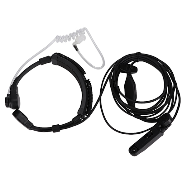 Luftakustisk tub Strupmikrofon PTT Headset för BaoFeng UV XR A 58 UV 9R Plus GT-3WP