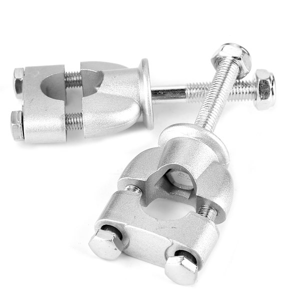 1 Par Aluminium Motorcykel Fäste Höjare 22mm Motorcykel Styre Fästklämmor
