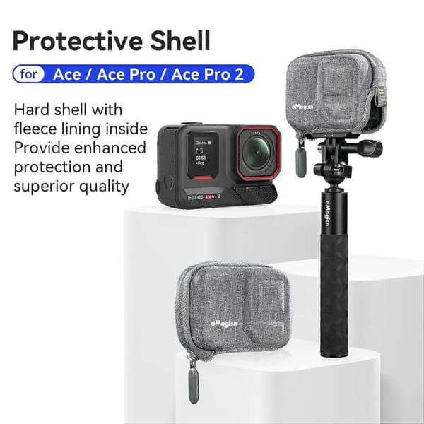 AMAGISN Hard EVA Protective Case for Insta360 Ace Pro 2 Ace Pro Ace Camera Bag