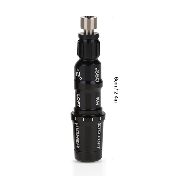 Holdbar Golfskaftadapter i Aluminiumslegering Tilbehør til TaylorMade M3 M4 Driver (0.350)
