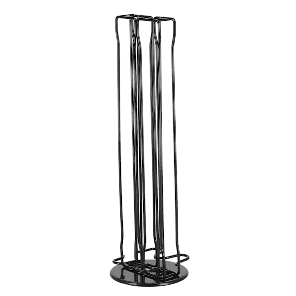 Kaffe Kapselholder 360° Drehbar Metall Kaffe Kapseln Halter Rack Einfaches Design Hält 40 Kaffeepads für Kaffeekapsel Lagerung