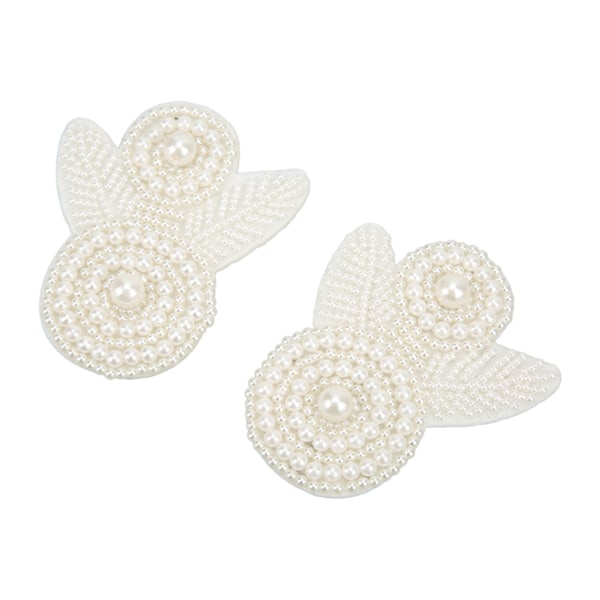 2 stk. Perle Sko Blomst Skinnende Udseende Ny Mere Personlig Mode Sko Blomst til Støvler Sandaler Cuillère Fleur