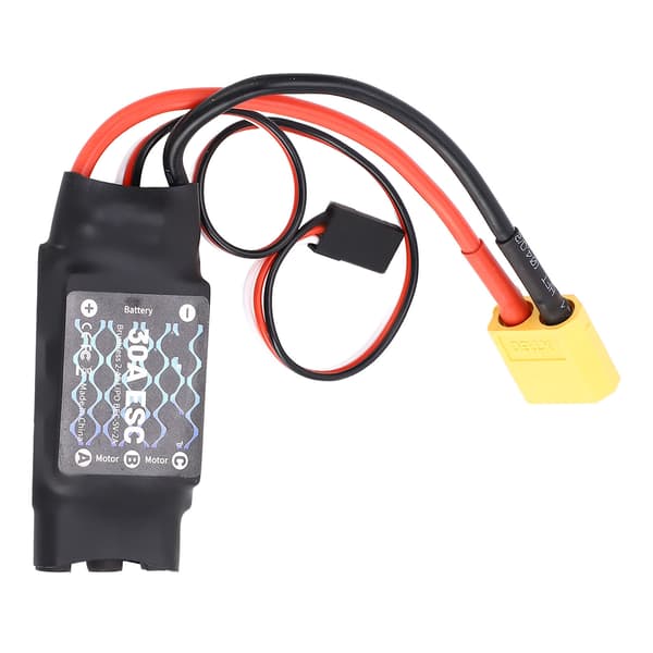 30A ESC Borstlös Hastighetsregulator med XT60 3,5 mm Pluggar för RC Fastvingade Flygplan Quadcopter Helikopter