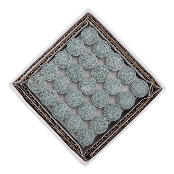 50 stk/sæt Billiardkø Spidser med Opbevaringsboks. Anti-Slip Kø Spidser 9,5 mm