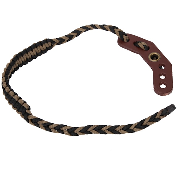 Bågskytte Bow Wrist Sling Justerbar flätad sladd rep Jakt för Compound Bow