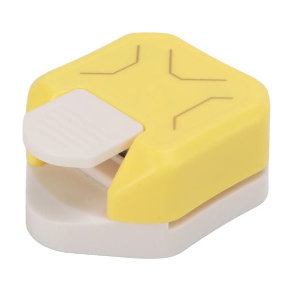 Hjørneskærer Mini bærbar multifunktions gul karton lige vinkel skønhedsvinkel maskine hulkort