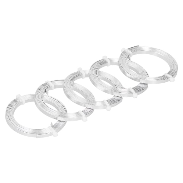 5 stk aluminiumstråd perler smykker å lage trådsneller øredobber Armbånd Håndlagde funn