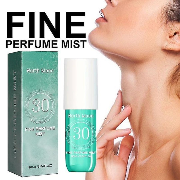 90ml Parfyme Body Spray Bærbar Naturlig Langvarig Frisk Lett Duft Mild Nisje Parfyme
