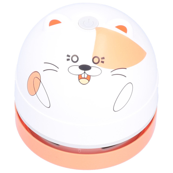 Suloinen eläinmuotoilu pöytäpölynimuri USB-lataus Mini pölynkerääjä lapsille Hamster-kuvio