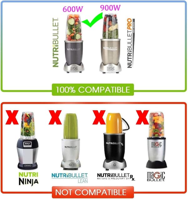 Udskiftningsblade til NutriBullet 600w 900w Blender