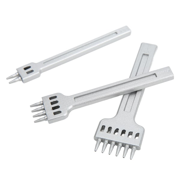 Lær Syl 2 Tenner 4 Tenner 6 Tenner Sink Legering Hvit Fin Glans Stor Åpning Utslipp Speilfinish Søm Syl 5mm