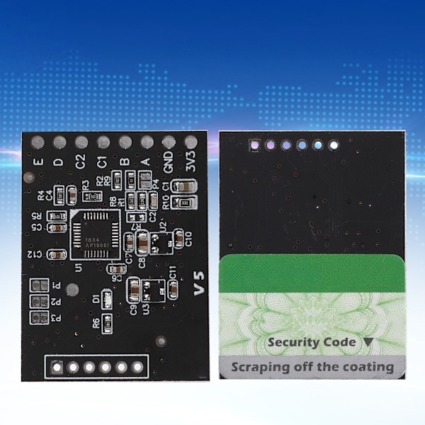 Portabel Kvalitets ABS ACE V5 Chip Högfrekvent Ersättningstillbehör för X360 Värd
