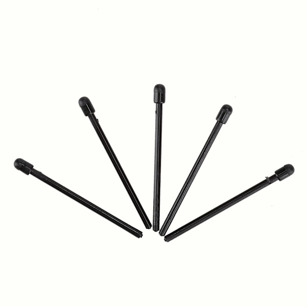 2 Sett Universelle Erstatningstupper Nibber For Samsung Galaxy Note 3/4/5 S Penn (svart)
