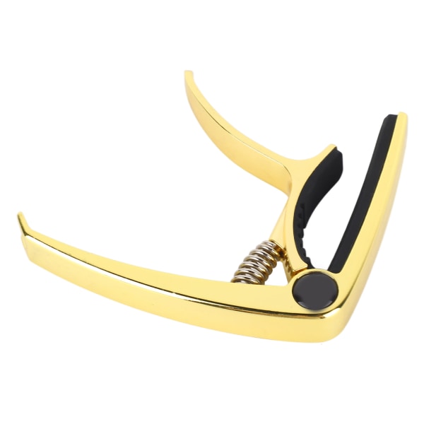 Guitar Capo Metallinen säädettävä jousijännitys Capo akustiselle Electric Ukulele Bass Goldille