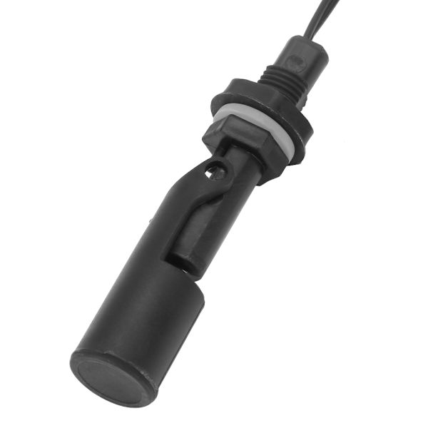 2 st PP Tank Vattennivå Sensor Kontroll Horisontell Flytande Montering Nivåvakt (C Typ)