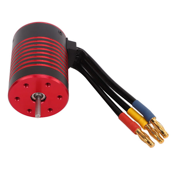 Harjaton Moottori Ammattimainen Korkea Vääntömomentti Vedenkestävä 3650 RC Harjaton Moottori 1/10 1/8 RC Autolle 5200KV