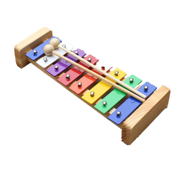 8 toner Xylofon Børnelegetøj Uddannelsesudvikling Musikalsk slaginstrument Aluminiumsplade til børnehavehjem