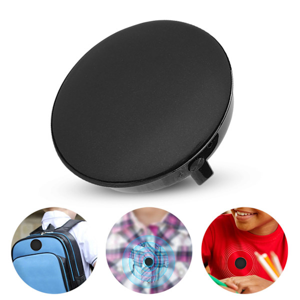 Q3 Badge Recorder Mini Tecknad Professionell HD Brusreducering Lång Distans för Studenter (32GB) 32 Go