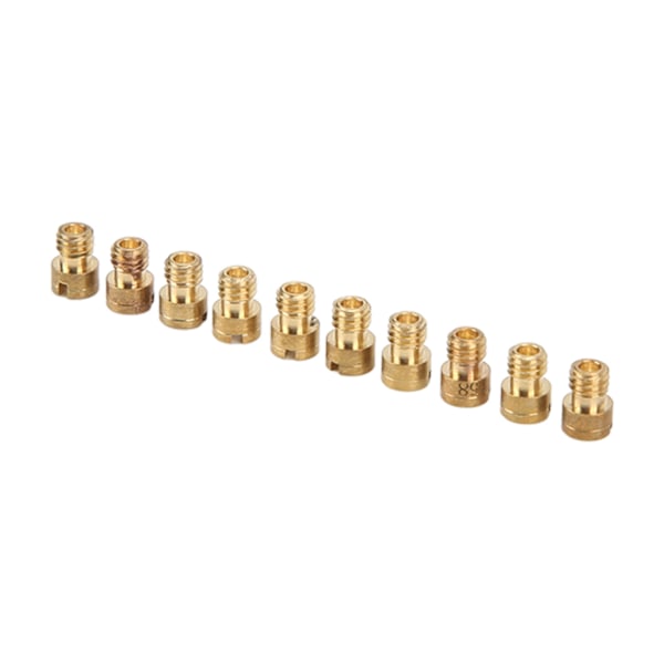 10 kpl/setti Kaasuttimen pääsuutin Metalli 40‑58 Vaihto GY6 50cc 139QMB Mopoille