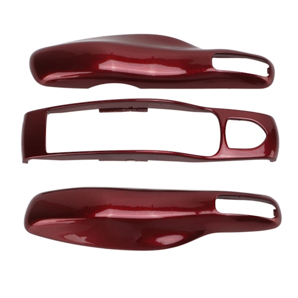 Nøglefob Cover Shell Beskytter Bil Modificering Udskiftning til Panamera Cayenne MACAN Boxster Cayman 911 718 Rød