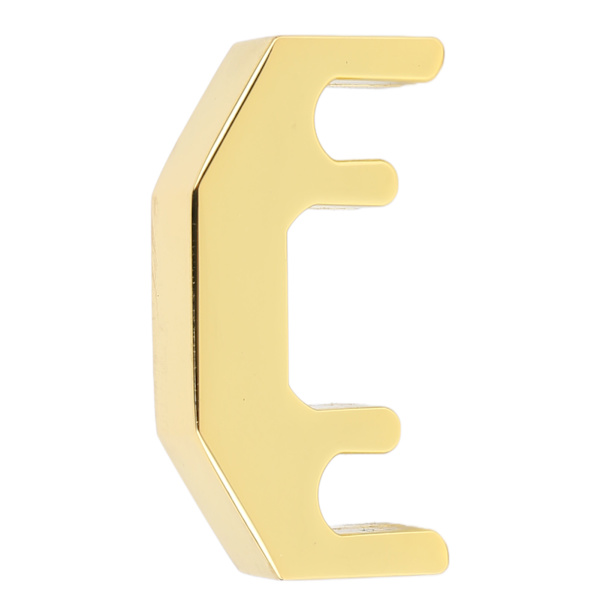 Fiolin Mute Metal Sound Reduction Lett bærbar Fiolin Practice Lyddemper for fiolinist Gold