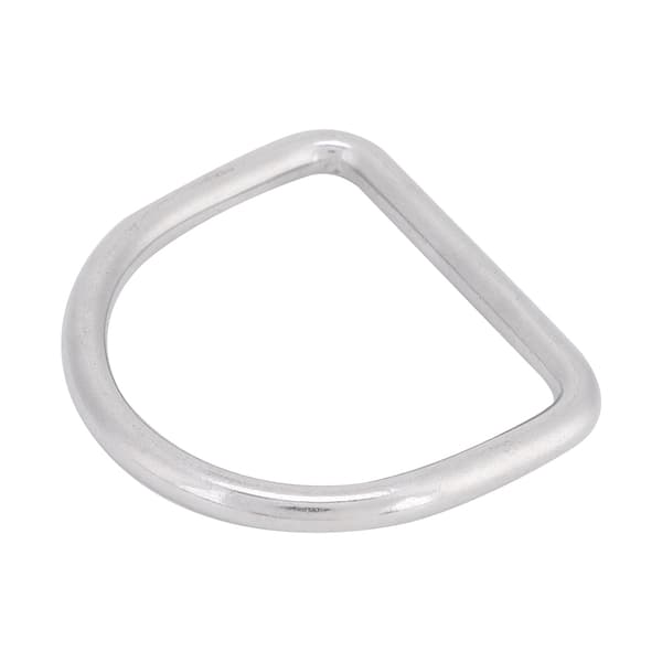 3 stk. D-ringe i rustfrit stål til vægtbælte, webbing, klatring, dykkertilbehør (L)