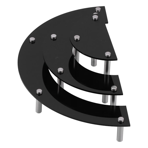 Akryl kage display stand kosmetisk cupcake dessert display rack holder til fest dekoration