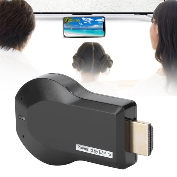 M2 Plus Holdbar Trådløs WiFi Receiver Display Udstyr Understøtter 1080P Output Sort
