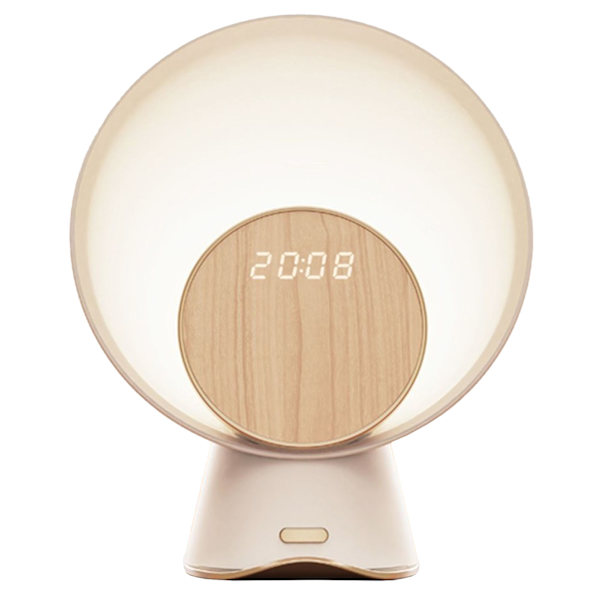 Moonlight Sensor Nattljus Högtalare Trådlös Väckarklocka Bluetooth Högtalare Sensorljus