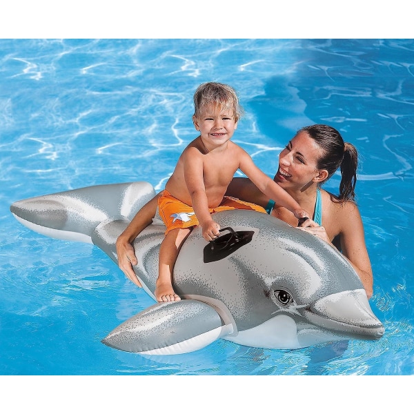 Aquatic Dolphin Ride-On-lelu lapsille