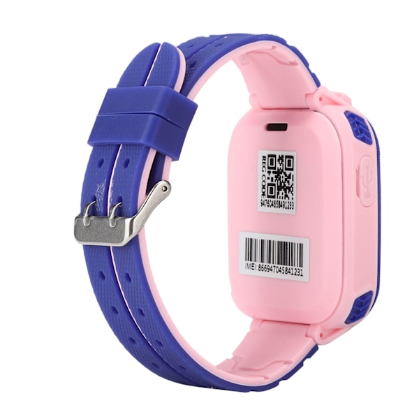 Smartwatch Multifunktionell Digital Armbandsur för Barn IOS/AndroidQ12 Rosa
