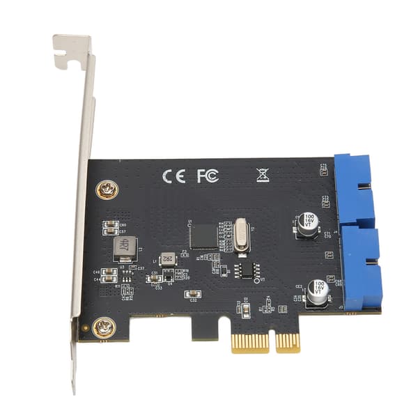2 Port PCI Express til Dual 20pin USB 3.0 Kort 5Gbps PCI Express USB3.0 Kort Adapter til Desktop PC