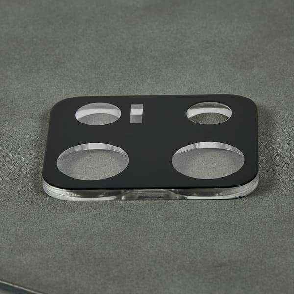 2 pcs Camera Protector for Xiaomi Redmi Note 14S 4G, Silk Print Lens Film 3D Arc Edge