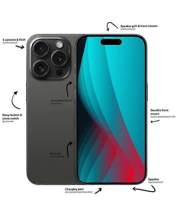 Premium Display Model Phone 15 Max Pro Compatible with Phone Cases