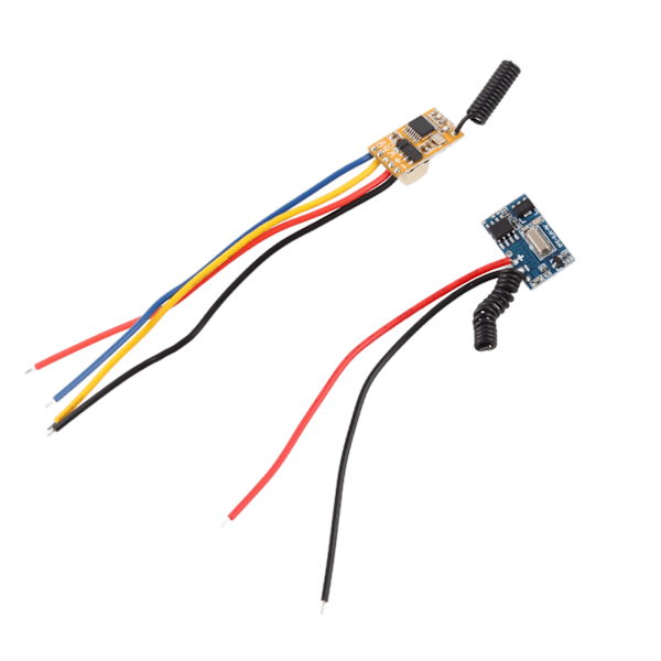 Mini Fjernkontrollbryter 3.7V 4.5V 5V 6V Mikro Mottaker Sender Modul Lavt Strømforbruk Relé