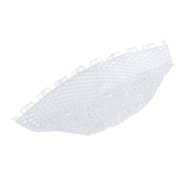 Fiskenet Landing Net Stærk Robusthed 40cm Dybde Foldbar Fiskenet Dip Net Udskiftning Til Fiskeredskab Hvid