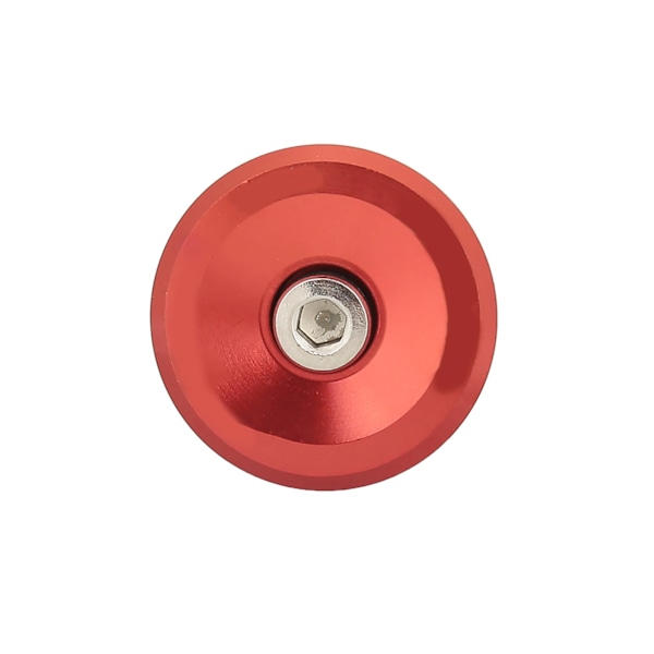 1 par aluminiumlegering sykkel Sykkelstyre Håndtak Stang End Plug Cap Deler (rød)