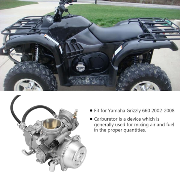 Moottoripyörän kaasutin sopii Polaris Predator 500 2004‑2007 korvaavaksi tarvikkeeksi