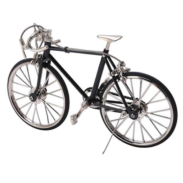 Cykelmodell Vivid Design DIY Dekorativ 12x19.5cm/4.7x7.7in Legeringsmaterial Miniatyrleksaker Cykel för Födelsedagspresenter
