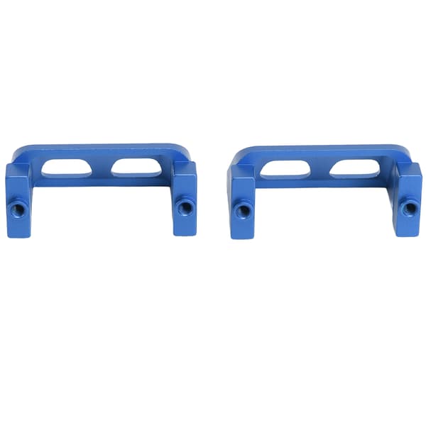 1 par RC Servo Protector Aluminiumlegering Servo Guard Passar för Traxxas E Revo VXL 1/16 Blå