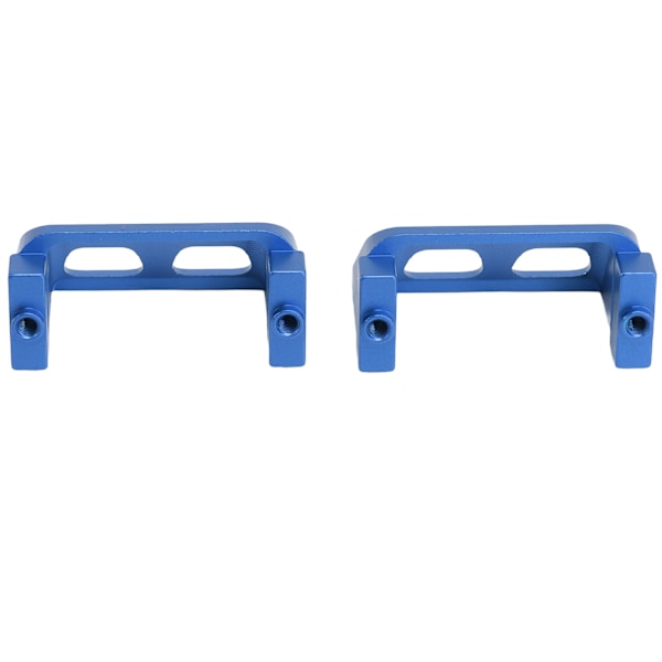 1 Par RC Servo Skydd Aluminiumlegering Servo Guard Passar för Traxxas E Revo VXL 1/16 Blå