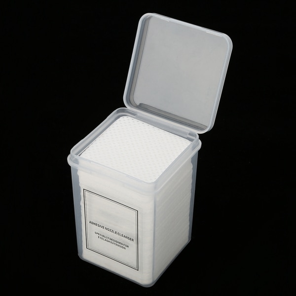 200 stk/sæt negle bomuldspad Papir Manicure Polish Gel Remover Cleaner Tør fnugfri bomuldspude