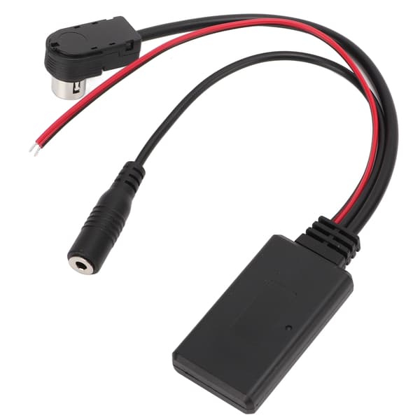 Trådløs Bluetooth AUX Audiokabeladapter med mikrofon til Alpine AI Net bilstereo