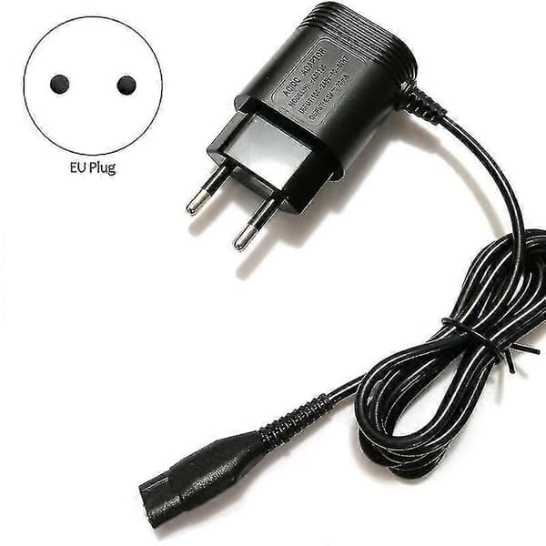 Velegnet til barbermaskine, A00390 oplader strømkabeladapter EU-stik
