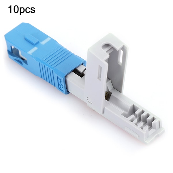 10 stk. Fiber Optisk Hurtigstik UPC FTTH SC/APC Indlejret Hurtig Kold Adapter