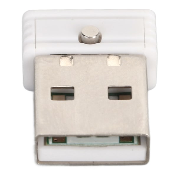Musejiggler Hold Skjermen Aktiv Plug and Play USB Strøm Sterk ABS Musebeveger for Datamaskin Møte Gaming Hvit